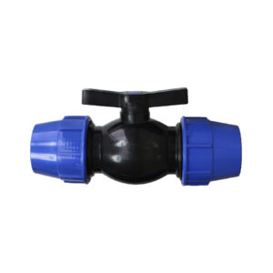 Válvula de polipropileno, utilizado en sistemas de riego tecnificado para controlar el flujo de fluidos en sistemas industriales, comerciales o residenciales, y están fabricadas con polipropileno.
