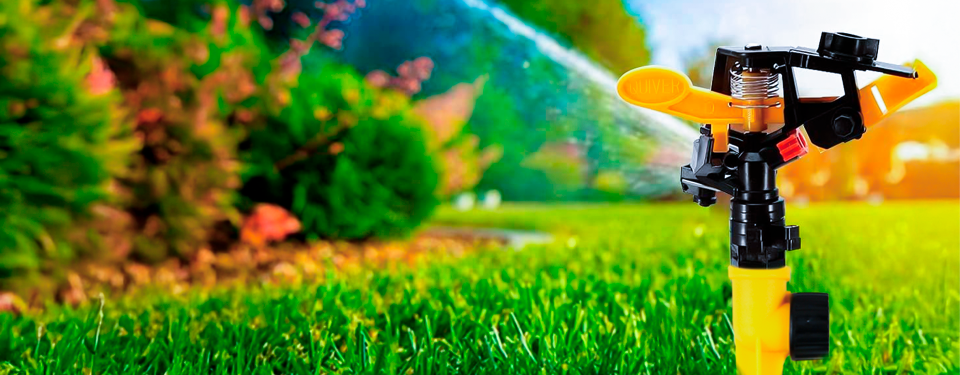 Aspersor Tools de riego circular, resistente y eficiente para jardines y cultivos